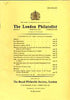 Literature - London Philatelist Vol 85 Number 0999-1000 dated Mar-Apr 1976 - with articles relating to Mauritius, Trinidad, Specimen of Tasmania, Archives, German East Africa, Chile & Estonia