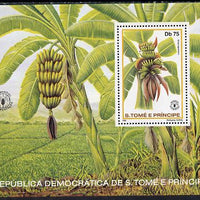 St Thomas & Prince Islands 1981 Fruit m/sheet, Mi BL79 unmounted mint