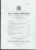 Literature - London Philatelist Vol 94 Number 1113-14 dated Sept-Oct 1985 - with articles relating to Great Britain Embossed & India