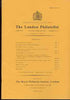 Literature - London Philatelist Vol 98 Number 1153-54 dated Jan-Feb 1989 - with articles relating to Colombia, New South Wales & Australia (The Royal Collection)