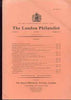 Literature - London Philatelist Vol 104 Number 1222 dated Jan-Feb 1995 - with articles relating to Sudan, Hungary, Br Army Telegraphs in the Boer War, Yugoslavia & Egypt