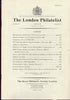 Literature - London Philatelist Vol 109 Number 1279 dated October 2000 - with articles relating to Jordan, France & Colonies and Hannover