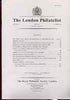 Literature - London Philatelist Vol 110 Number 1284 dated April 2001 - with articles relating to USA Wells Fargo, Indian PAs in the Gulf & Prince Edward Island