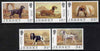 Jersey 1988 Centenary of Jersey Dog Club set of 5 unmounted mint, SG 428-32
