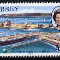 Jersey 1989 Royal Visit £1 unmounted mint, SG 500
