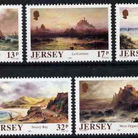 Jersey 1989 150th Birth Anniversary of Sarah Louisa Kilpack (artist) set of 5 unmounted mint, SG 512-16