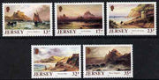 Jersey 1989 150th Birth Anniversary of Sarah Louisa Kilpack (artist) set of 5 unmounted mint, SG 512-16