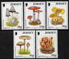 Jersey 1994 Fungi set of 5 unmounted mint, SG 644-48