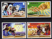 Jersey 1994 Christmas Carols set of 4 unmounted mint, SG 680-83