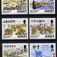 Jersey 1994 50th Anniversary of D-Day set of 6 unmounted mint, SG 659-64