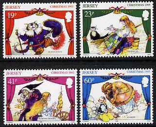 Jersey 1995 Christmas Pantomimes set of 4 unmounted mint, SG 727-30