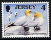 Jersey 1997-99 Seabirds & Waders 4p Northern Gannet unmounted mint SG 776