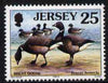 Jersey 1997-99 Seabirds & Waders 25p Brent Goose unmounted mint SG 785