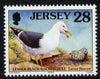 Jersey 1997-99 Seabirds & Waders 28p Lesser Black-backed Gull unmounted mint SG 788