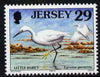 Jersey 1997-99 Seabirds & Waders 29p Little Egret unmounted mint SG 789