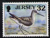 Jersey 1997-99 Seabirds & Waders 32p Common Greenshank unmounted mint SG 792