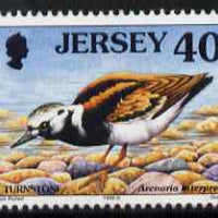 Jersey 1997-99 Seabirds & Waders 40p Ruddy Turnstone 40p unmounted mint SG 797