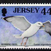 Jersey 1997-99 Seabirds & Waders 44p Herring Gull unmounted mint SG 798