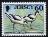 Jersey 1997-99 Seabirds & Waders 60p Pied Avocet unmounted mint SG 801