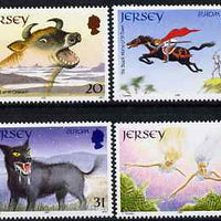 Jersey 1997 Europa - Tales & Legends set of 4 unmounted mint SG 813-16