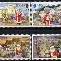 Jersey 1997 Christmas set of 4 unmounted mint SG 836-39