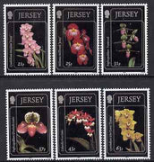 Jersey 1999 Jersey Orchids (4th series) set of 6 unmounted mint, SG 892-97