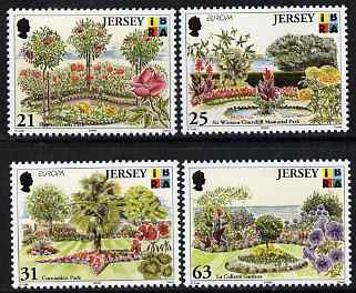 Jersey 1999 Europa - Parks & Gardens set of 4 unmounted mint, SG 899-902