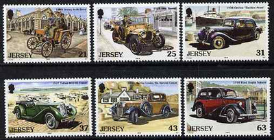 Jersey 1999 Vintage Cars (3rd series) set of 6 unmounted mint, SG 905-10