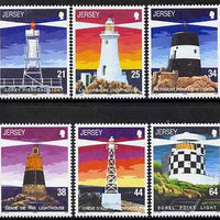 Jersey 1999 Lighthouses - 1st series set of 6 unmounted mint, SG 917-22