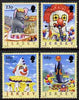 Jersey 2002 Europa - Circus, Carnival Floats set of 4 unmounted mint, SG 1031-34