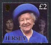 Jersey 2002 Queen Elizabeth the Queen Mother commemoration £2 unmounted mint, SG 1052
