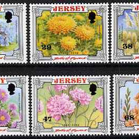 Jersey 2002 Centenary of Battle of Flowers Parade set of 6 unmounted mint, SG 1053-58