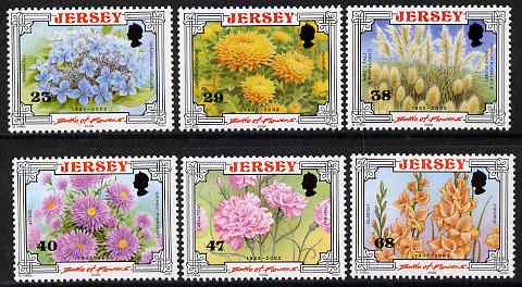 Jersey 2002 Centenary of Battle of Flowers Parade set of 6 unmounted mint, SG 1053-58