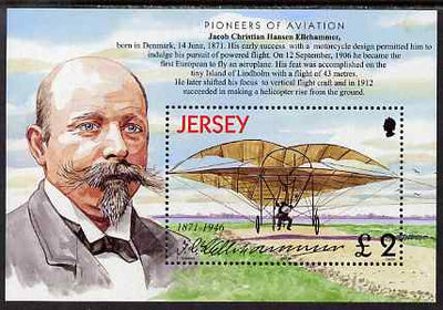 Jersey 2003 Centenary of Powered Flight perf m/sheet unmounted mint, SG MS1080