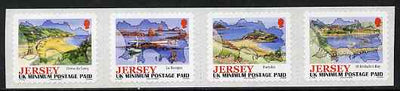 Jersey 2006 Island Views self-adhesive set of 4 NVI stamps unmounted mint, SG 1275-78