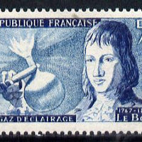 France 1955 Inventions 5f (Le Bon & Gaslight) unmounted mint SG 1239