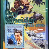Guinea - Conakry 2008 Celebrities - Roy Schneider perf s/sheet unmounted mint, Michel BL1560