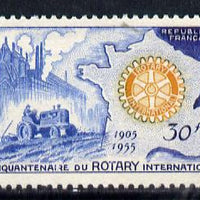 France 1955 Rotary (with Tractor) unmounted mint SG 1235
