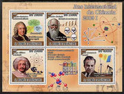 St Thomas & Prince Islands 2009 International Science Year #1 perf sheetlet containing 4 values unmounted mint