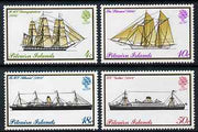 Pitcairn Islands 1975 Mailboats perf set of 4 unmounted mint SG 157-60