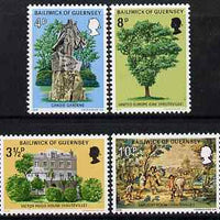 Guernsey 1974 Victor Hugo's Exile in Guernsey set of 4 unmounted mint, SG 126-29
