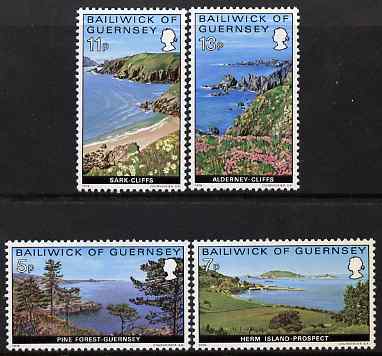 Guernsey 1976 Views set of 4 unmounted mint, SG 141-44
