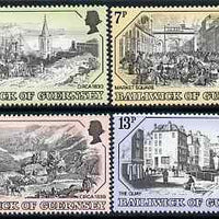 Guernsey 1978 Old Guernsey Prints (1st series) set of 4 unmounted mint, SG 151-64