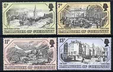 Guernsey 1978 Old Guernsey Prints (1st series) set of 4 unmounted mint, SG 151-64