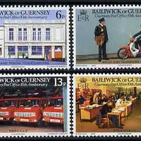 Guernsey 1979 10th Anniversary of Guernsey Postal Administration set of 4 unmounted mint, SG 207-10
