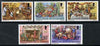 Guernsey 1982 Christmas set of 5 unmounted mint, SG 263-67