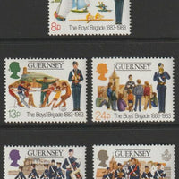 Guernsey 1983 Centenary of Boys' Brigade set of 5 unmounted mint, SG 268-72