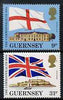 Guernsey 1984 Links with the Commonwealth set of 2 unmounted mint, SG 292-93
