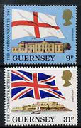 Guernsey 1984 Links with the Commonwealth set of 2 unmounted mint, SG 292-93