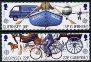 Guernsey 1988 Europa - Transport & Communications set of 4 unmounted mint, SG 420-23